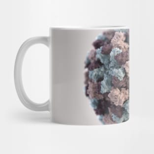 Microscopic Images: Norovirus Virion Close-up Mug